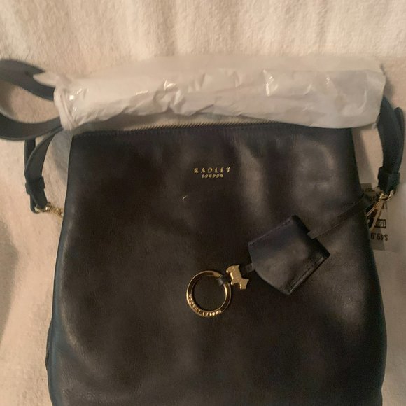 RADLEY LONDON MULTI COMPARTMENT LEATHER ZIPPER BAG - Picture 3 of 4